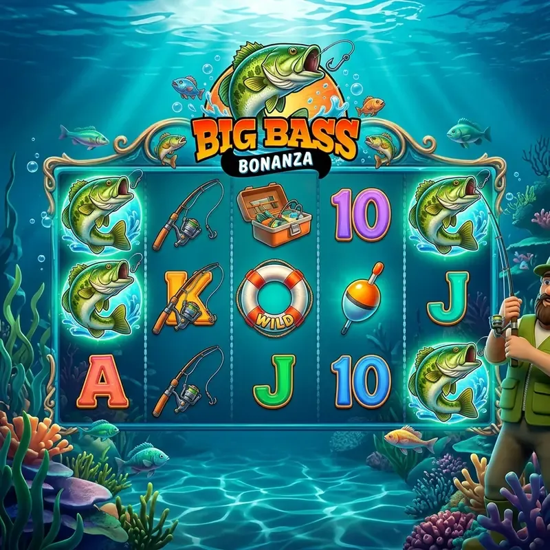 Big Bass Bonanza - demo, bonus