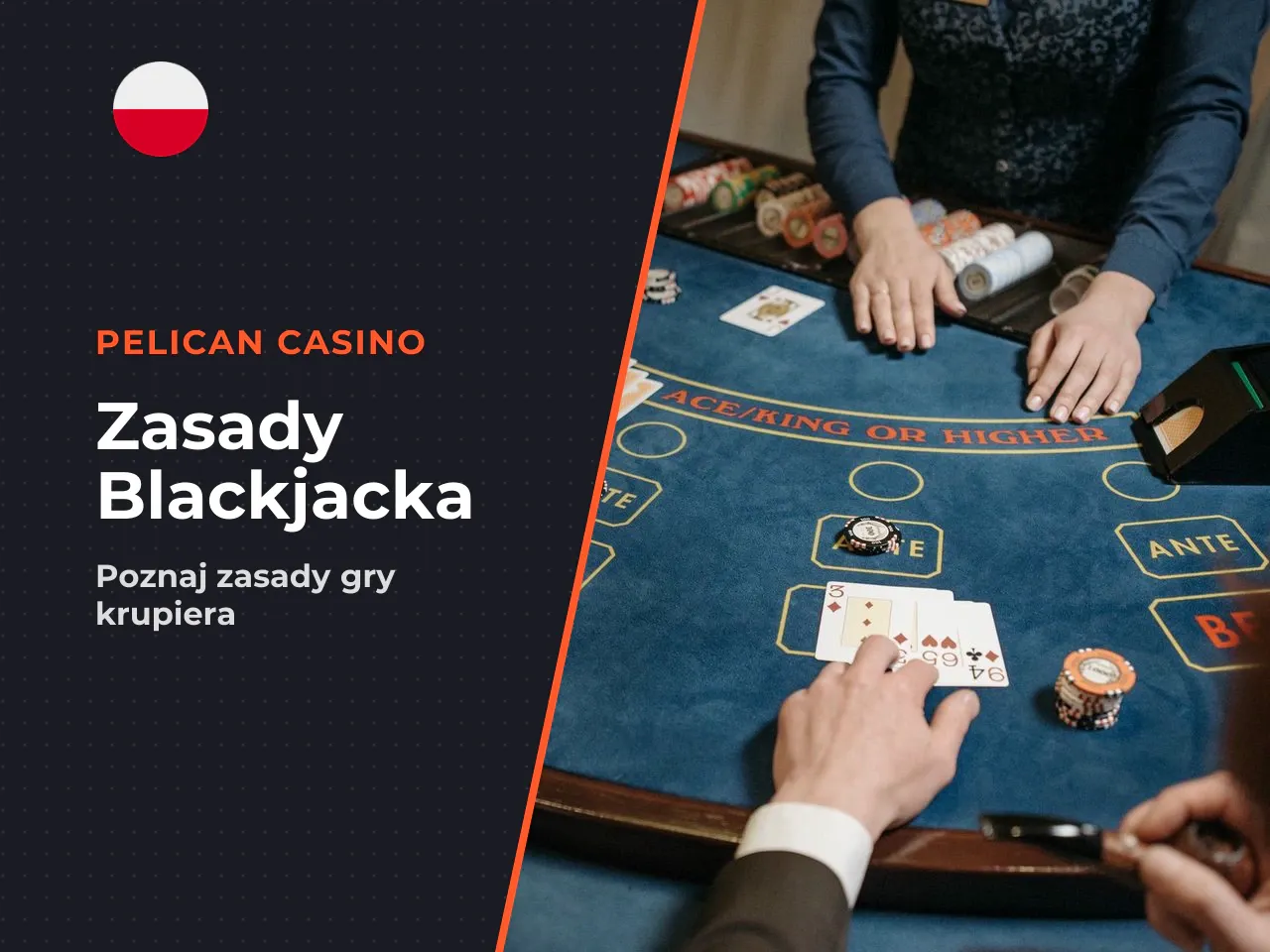 Krupier w blackjacku nie podejmuje samodzielnych